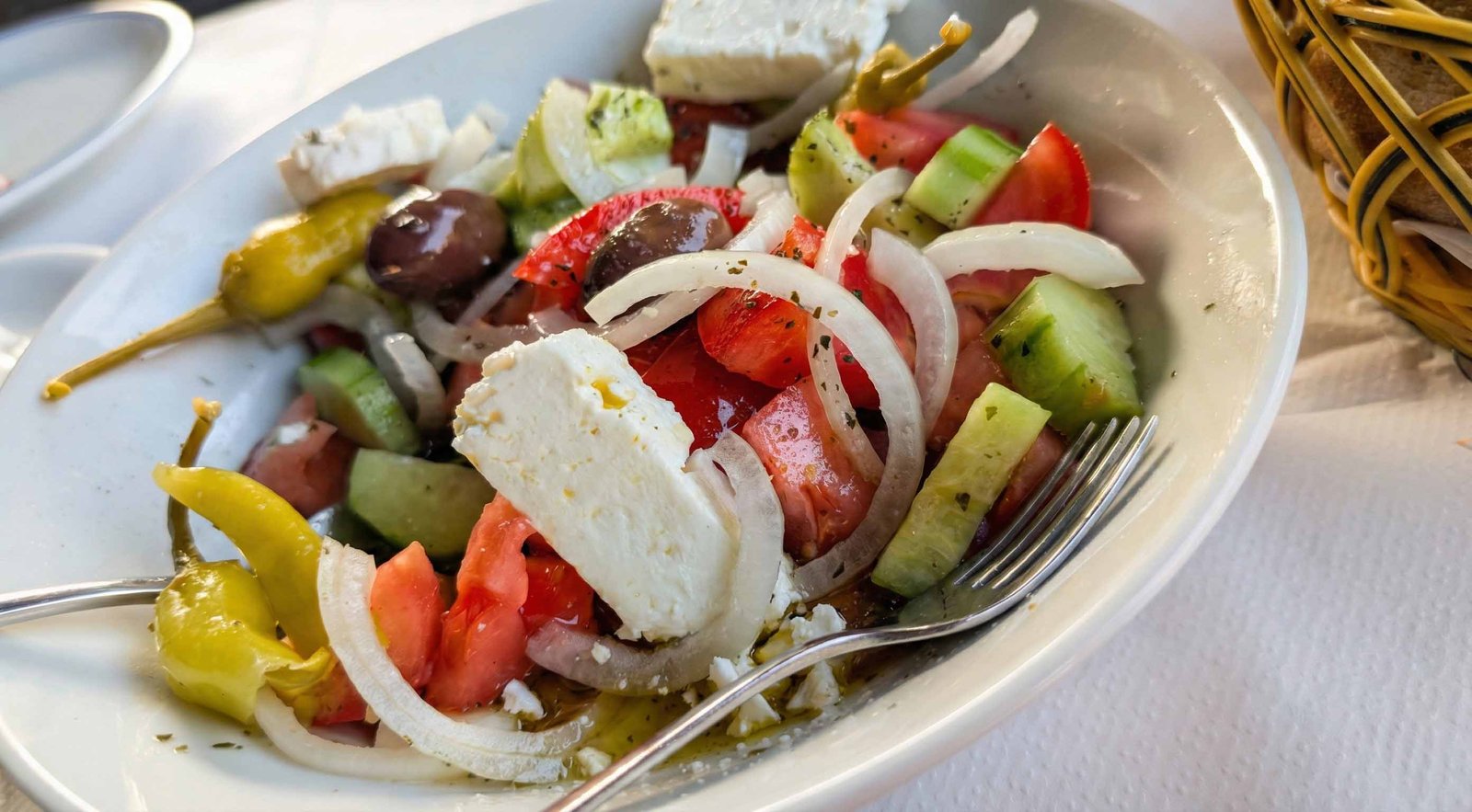 Ελληνική χωριάτικη σαλάτα